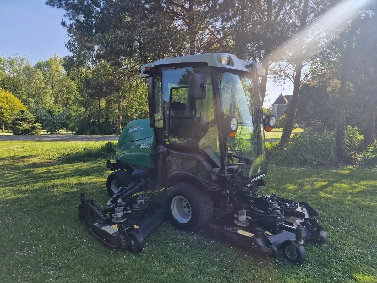 Ransomes MP493 ride on mower lawnmower - Image 1