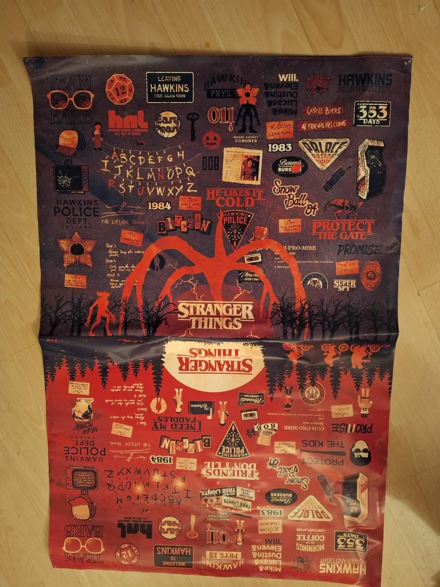 2 x stranger things posters - Image 2