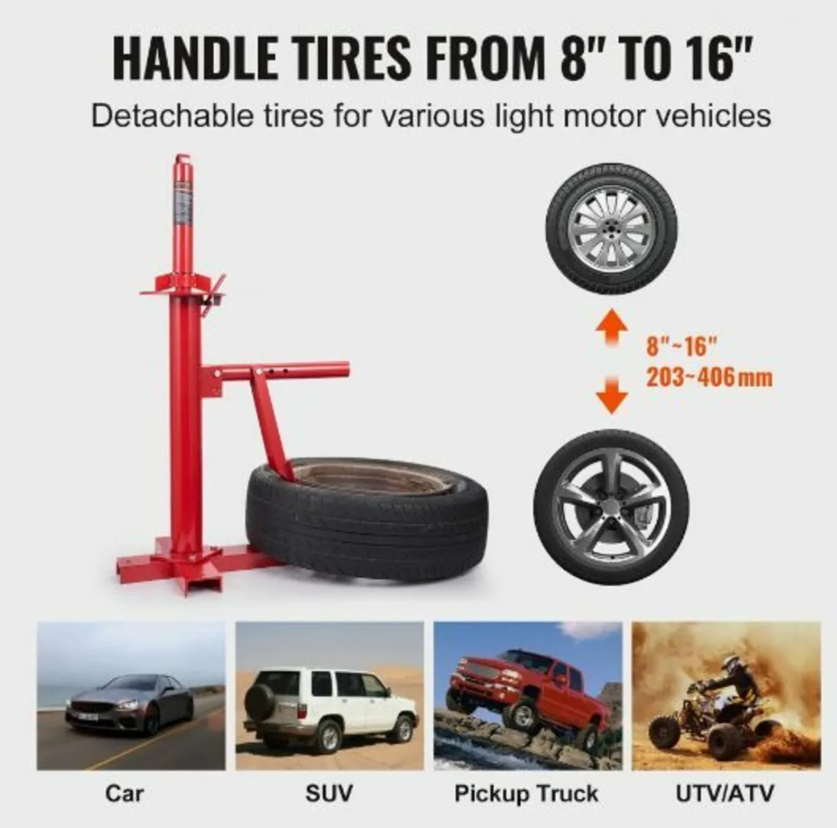 Portable Manual Tire Changer Bead Breaker - Image 3