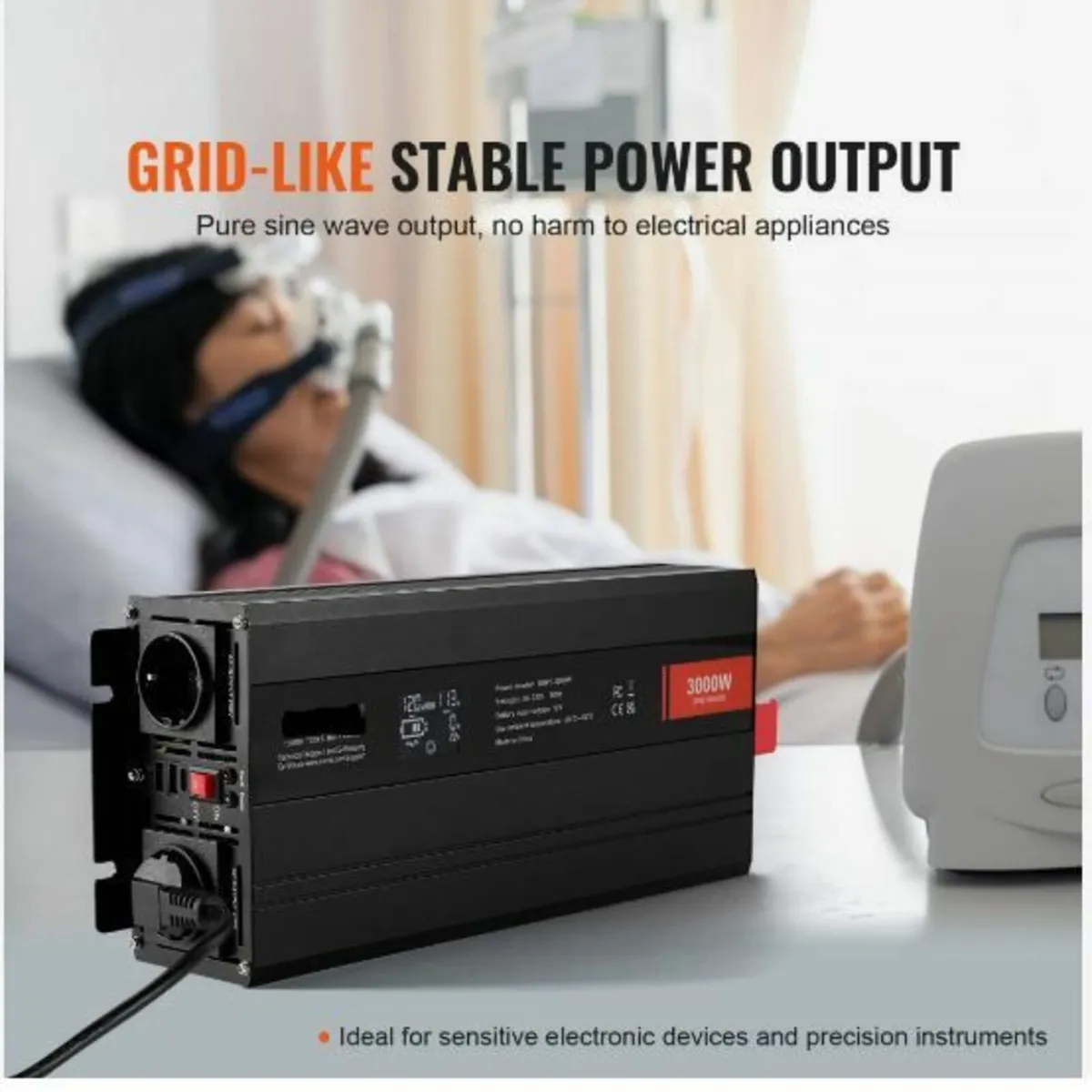 Pure Sine Wave Power Inverter 3000W - Image 3