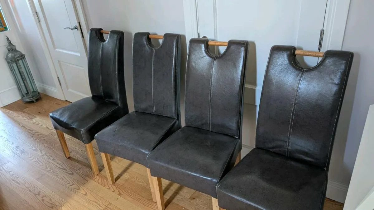 4 Kitchen Chairs - Image 1