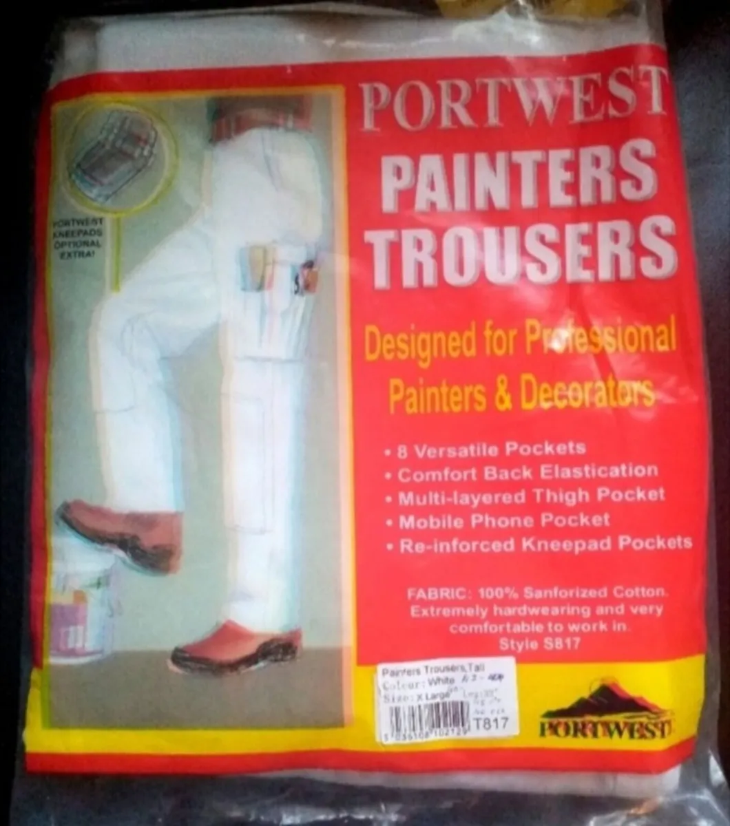Portwest Painters Work Trousers - Image 1