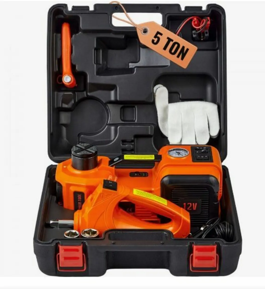 Electric Hydraulic Car Floor Jack 5 Ton - Image 1