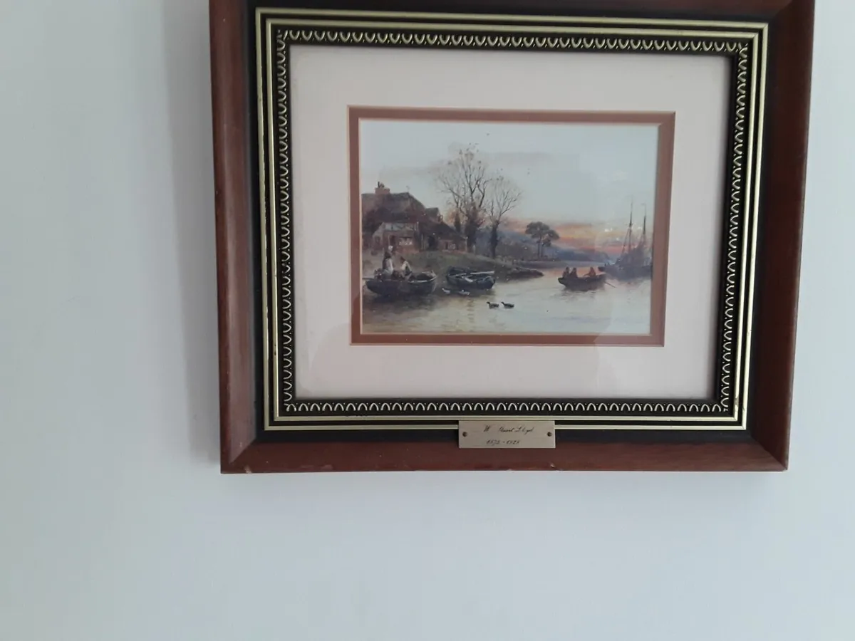 Lovely picture by W Stewart Lloyd - Image 1