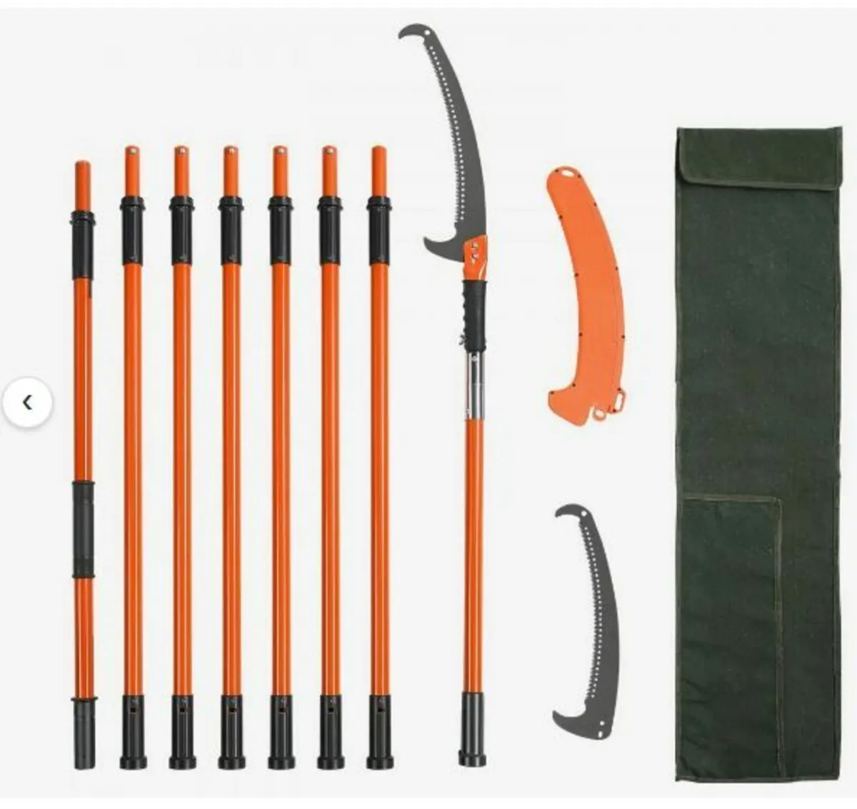 Manual Pole Saw, 7.3-27 ft Extendable - Image 1