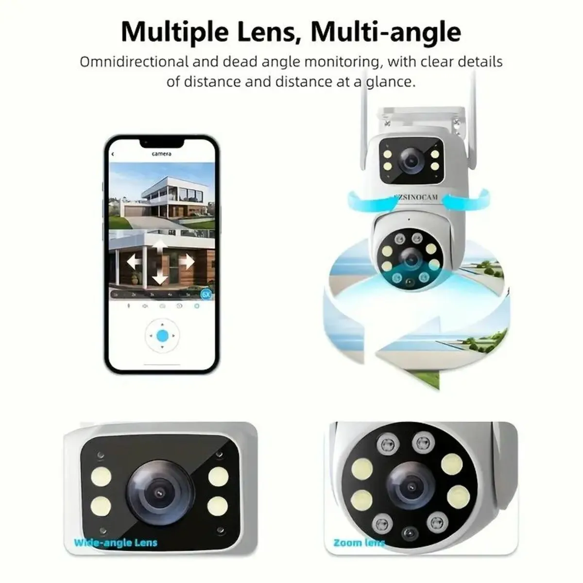 SZSINOCAM Wireless Security Camera - Image 2