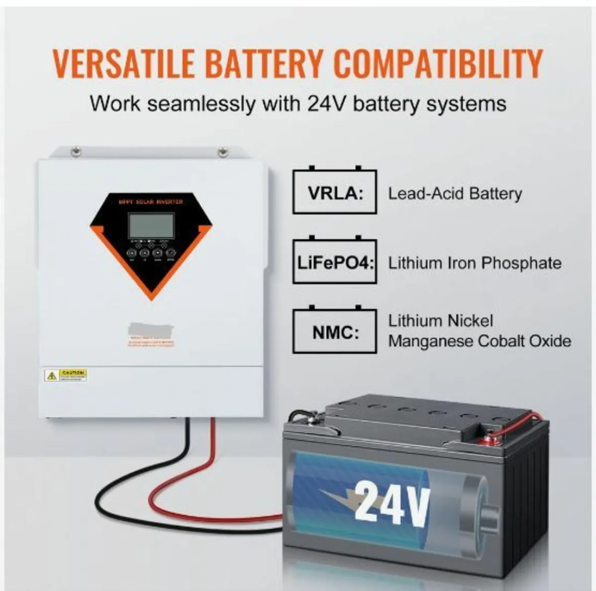Hybrid Solar Inverter Charger 3500W 230V - Image 4