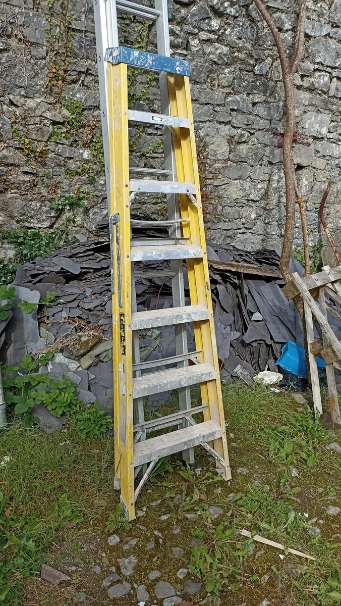 Fibre Glass Step Ladder - Image 2