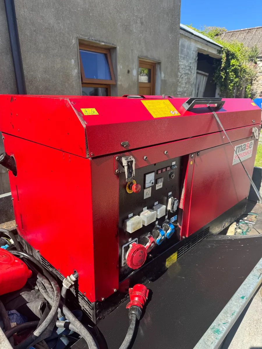 50 kVA 1913 HOURS Single & 3Phase Mase Generator - Image 1