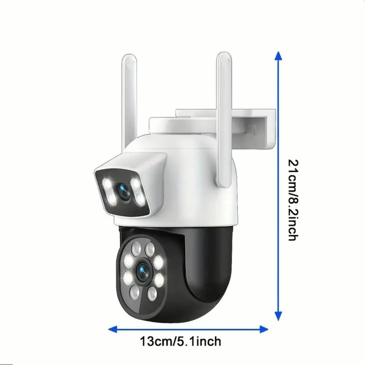 ZHXINSD Dual Lens WiFi Security Camera - Image 2