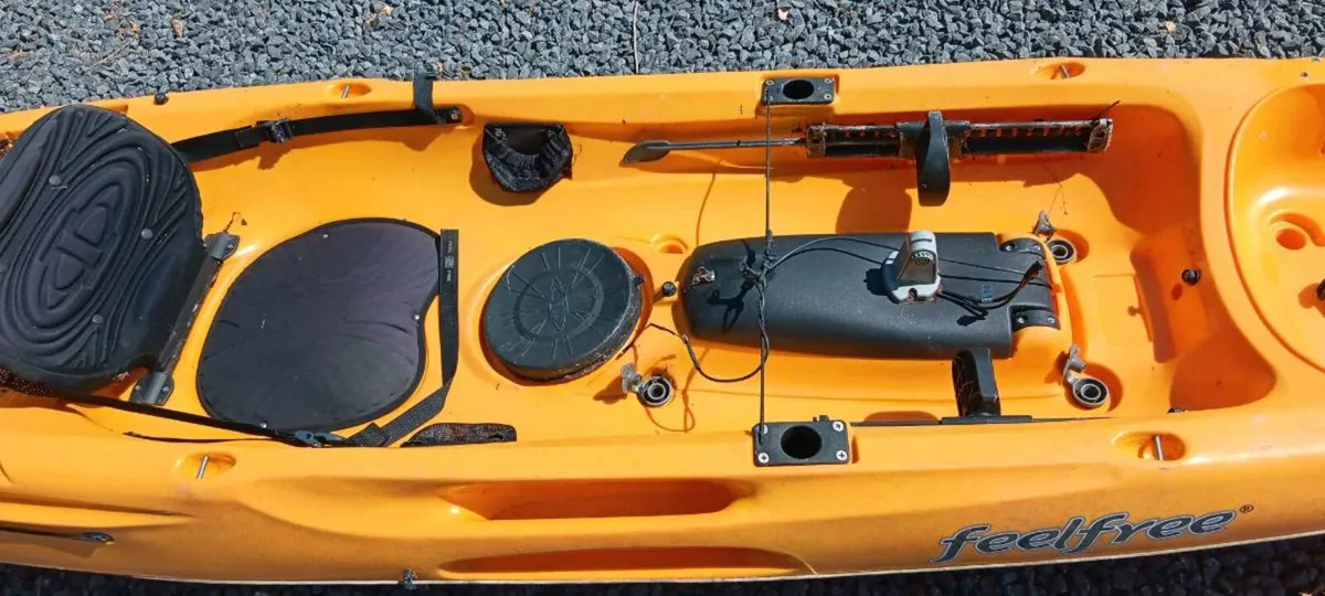 12 foot Sit on top feelfree fishing kayak. - Image 4