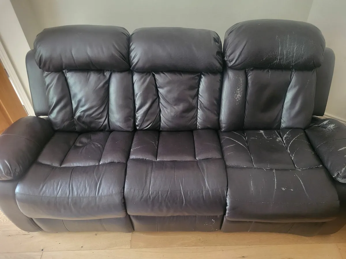 leather sofa free to take away