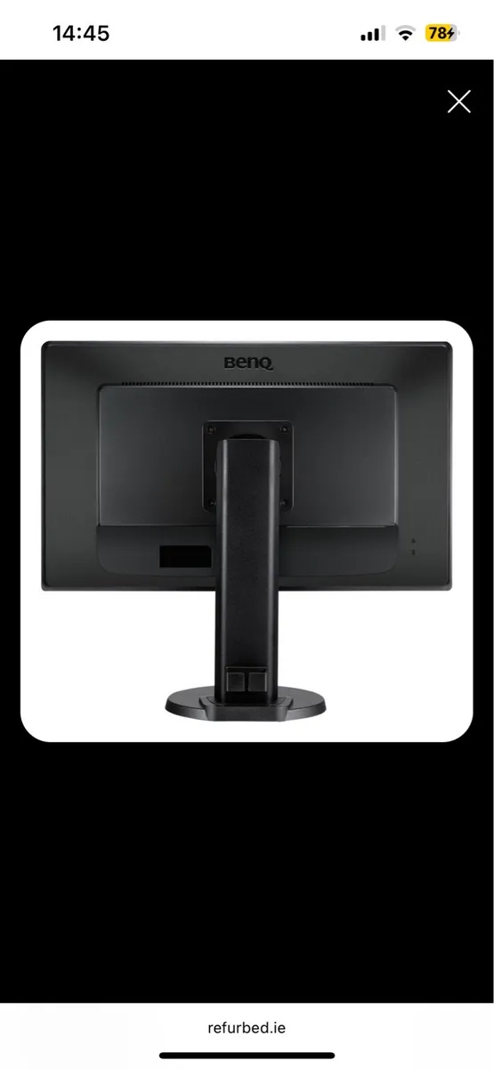 BenQ GL2450 24” LED monitor - Image 2