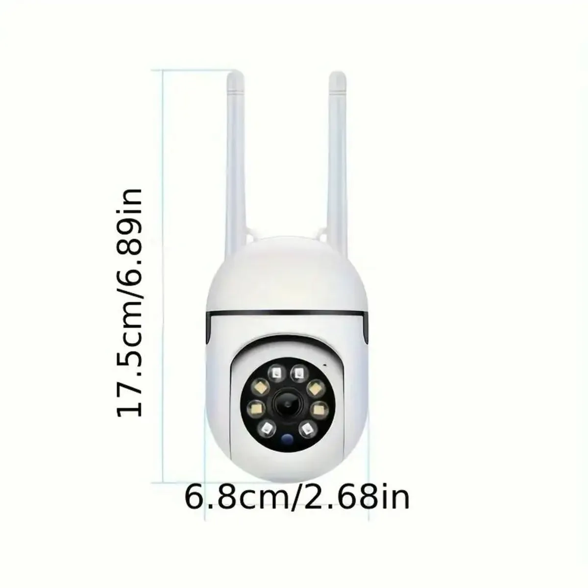 1pc YIIYRY White WiFi Smart Security Camera - Image 1