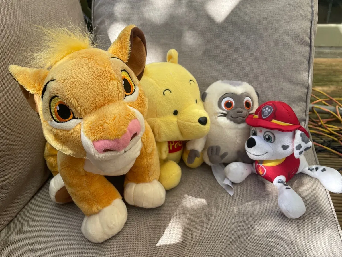 Disney teddies bundle - Image 1