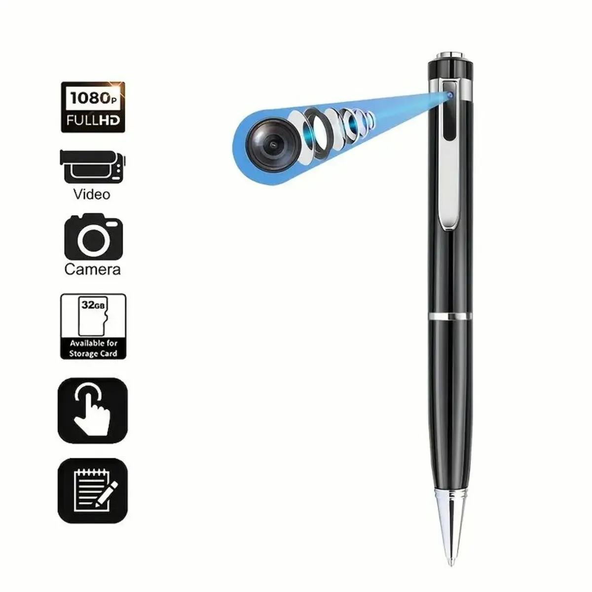 1080P Nanny Camera with 32GB SD Card - Image 1