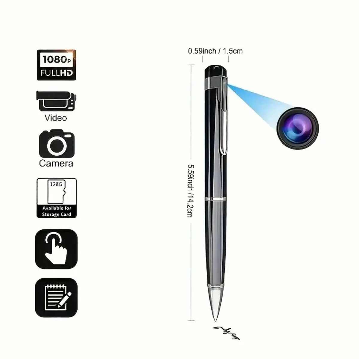 1080P Nanny Camera with 32GB SD Card - Image 2