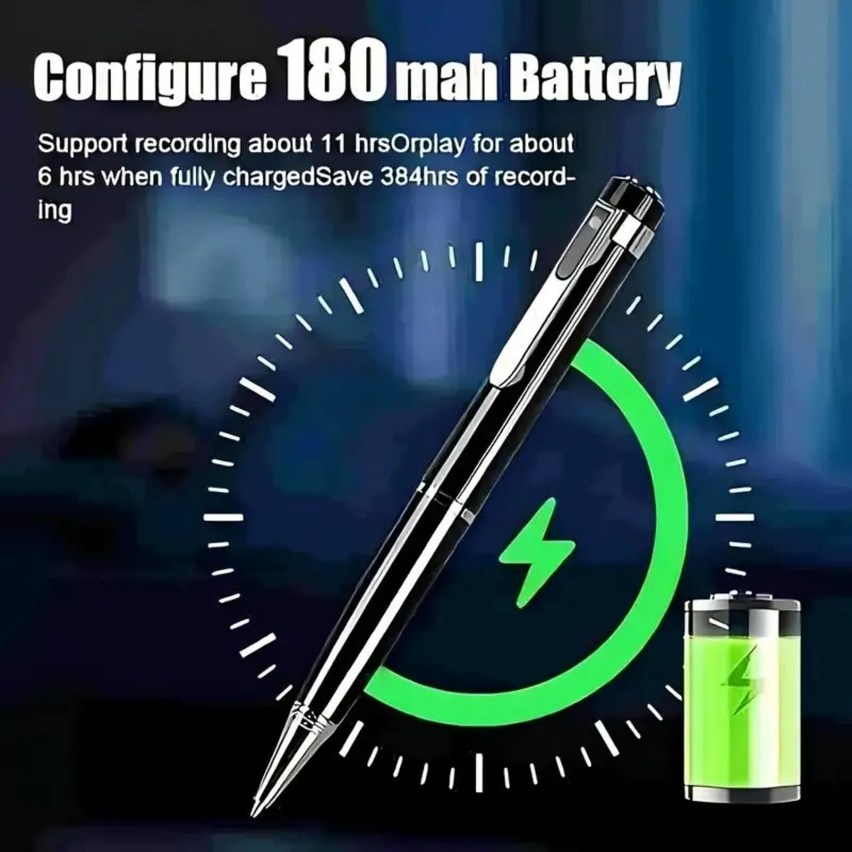 1080P Nanny Camera with 32GB SD Card - Image 3