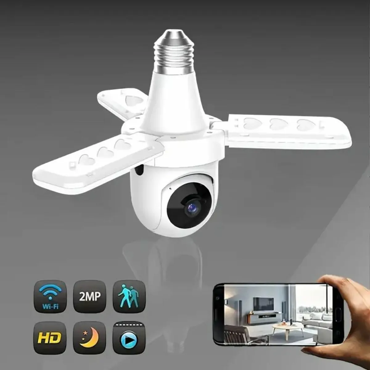 WIFI security camera, indoor wireless WIFI - Image 1