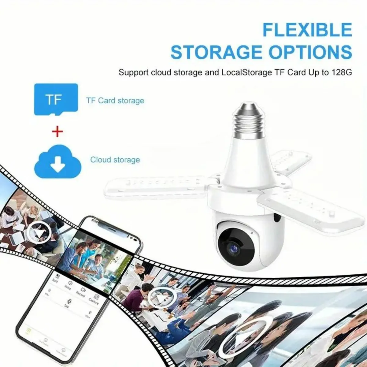 WIFI security camera, indoor wireless WIFI - Image 4