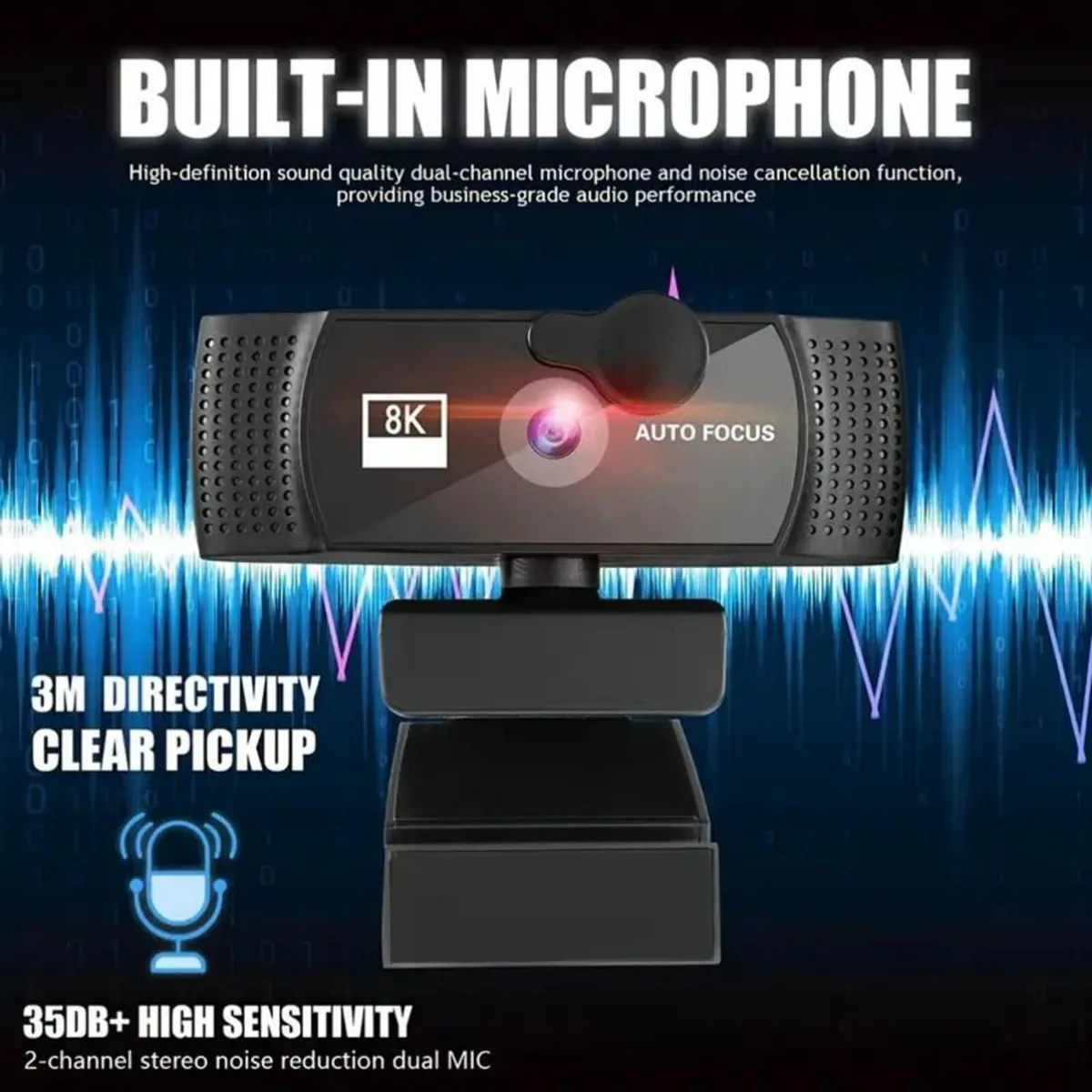 EVISTA 8K Ultra HD Video Camera with Auto Focus - Image 3