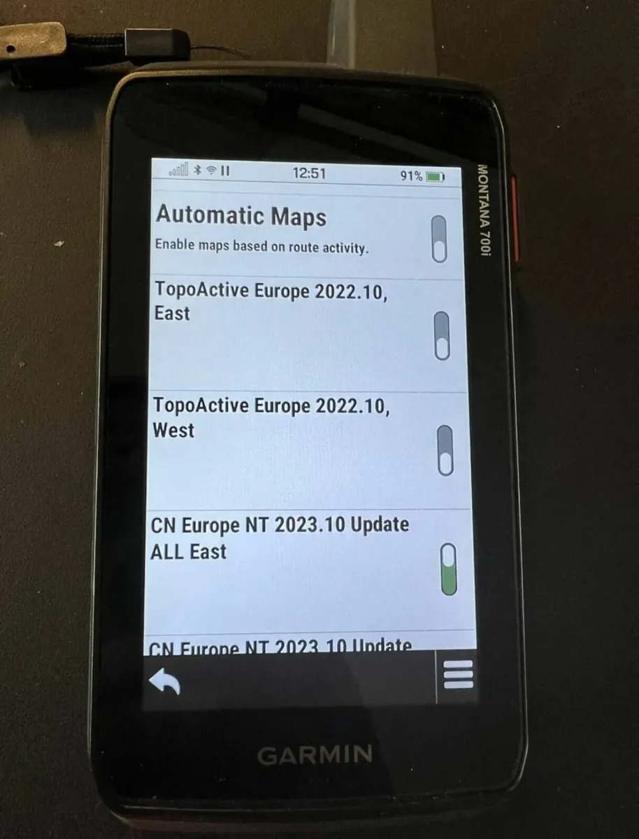 Garmin Montana 700i GPS - Image 1
