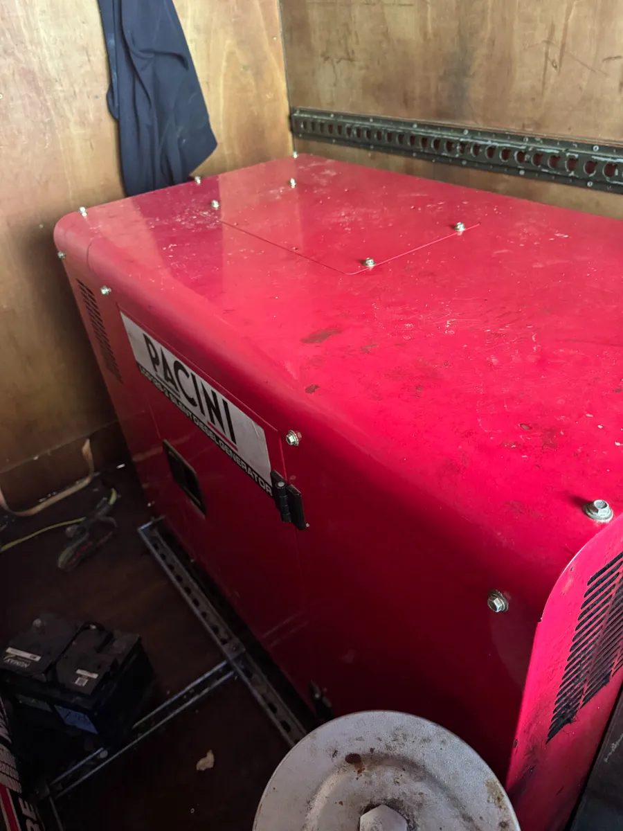 Pacini Diesel Generator 13.8 kVA Only 497 Hours - Image 1