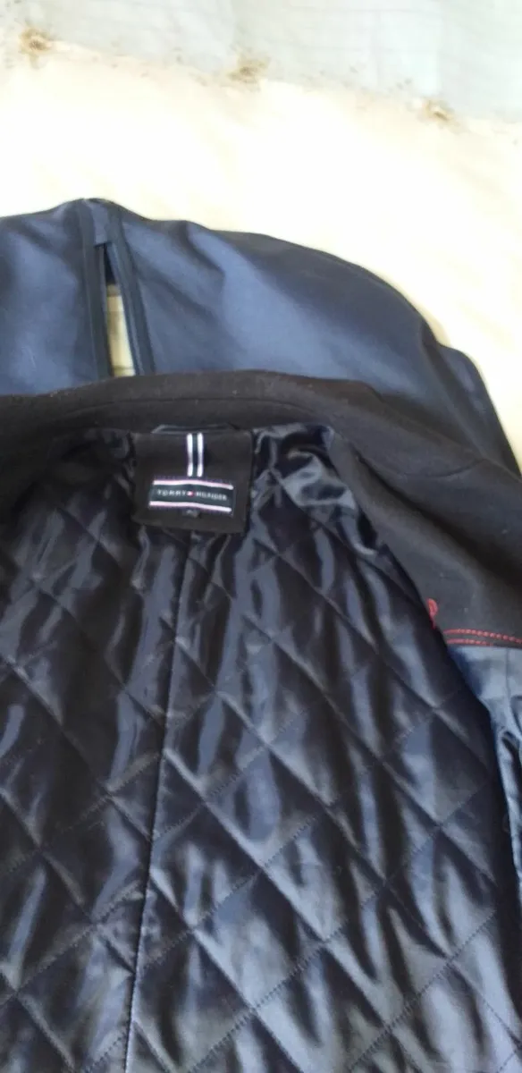 Tommy Hilfiger Navy Wool Peacoat - Image 2