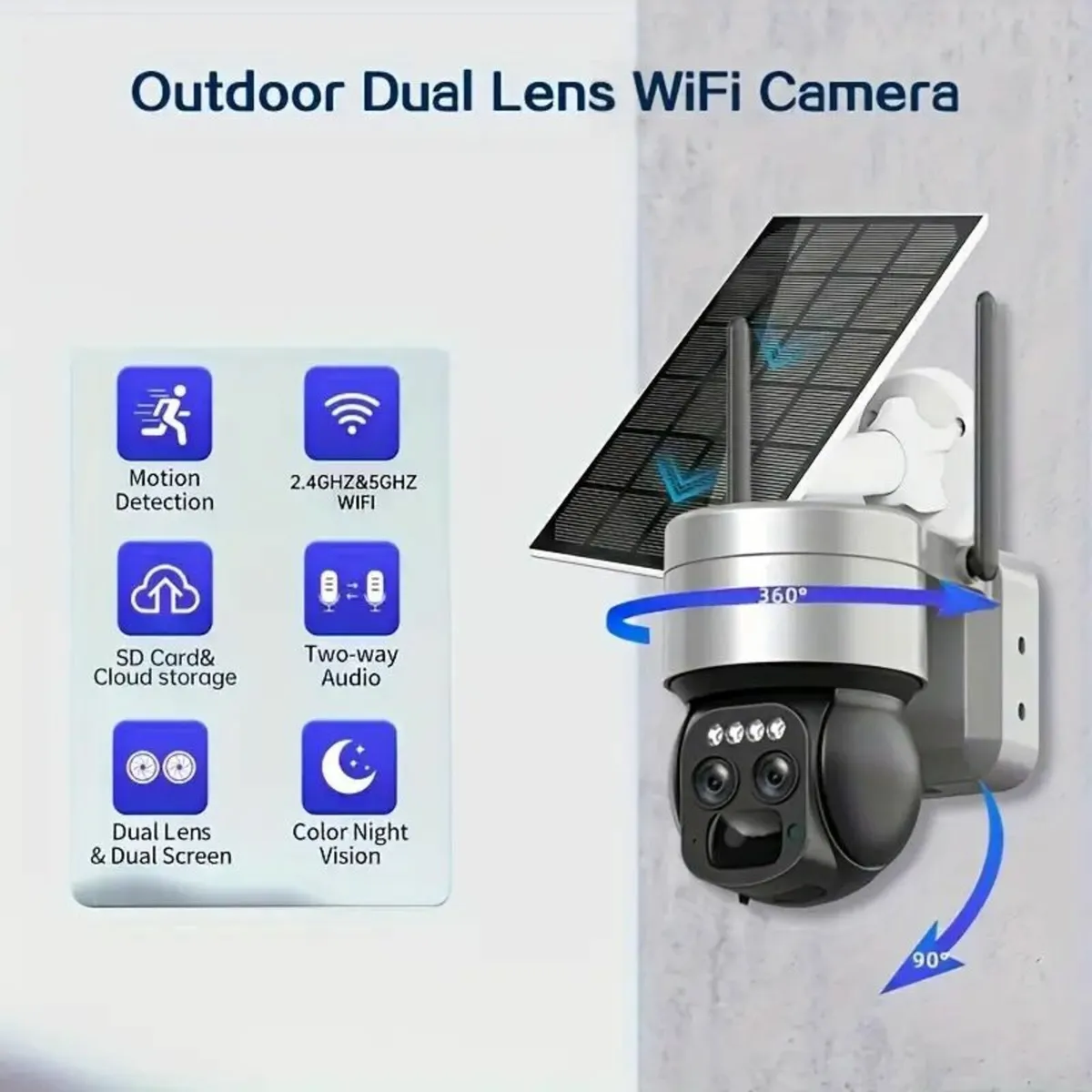 6MP PTZ HD Security Camera with 8X Hybrid Zoom - Image 2