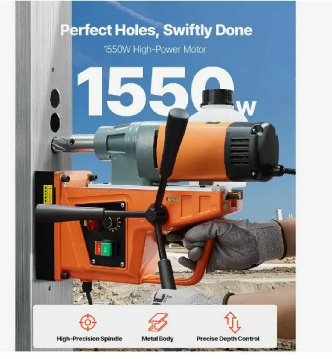 Magnetic Drill 1550W - Image 2