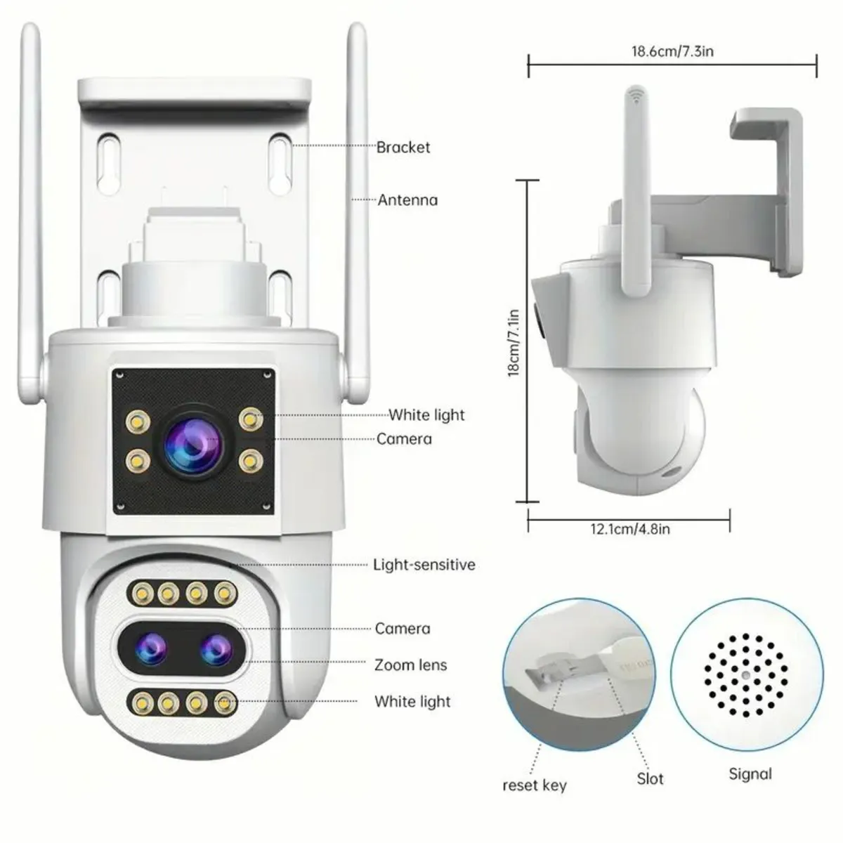 JOOAN Full HD WiFi IP Security Camera - Image 3