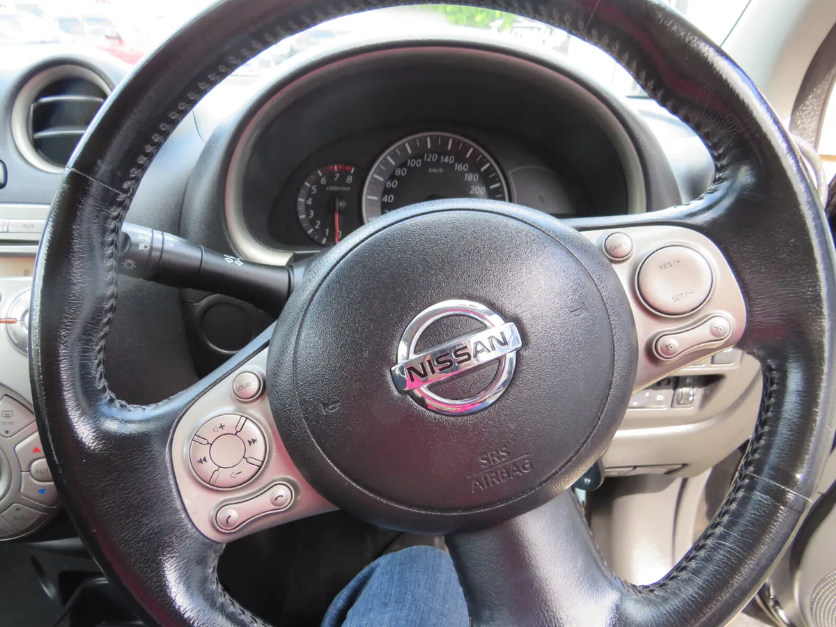 Nissan Micra 2012 5DR 1.2 PETROL IN BLACK MET - Image 3
