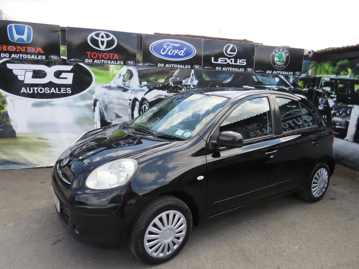 Nissan Micra 2012 5DR 1.2 PETROL IN BLACK MET - Image 1