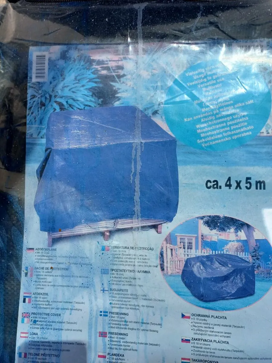 Multi use Tarpaulin cover and Patio heater cover - Image 1