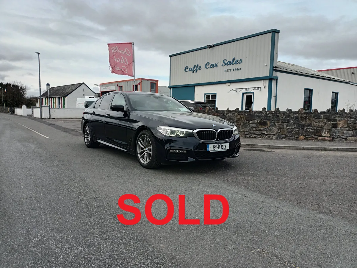 2018 BMW 520d M Sport Auto - Image 1