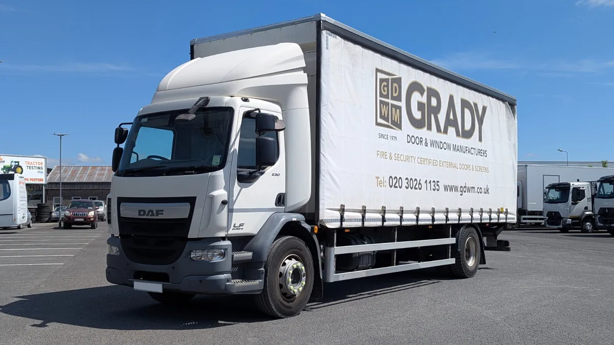 2017 DAF LF Rigid Curtainsider - Image 1
