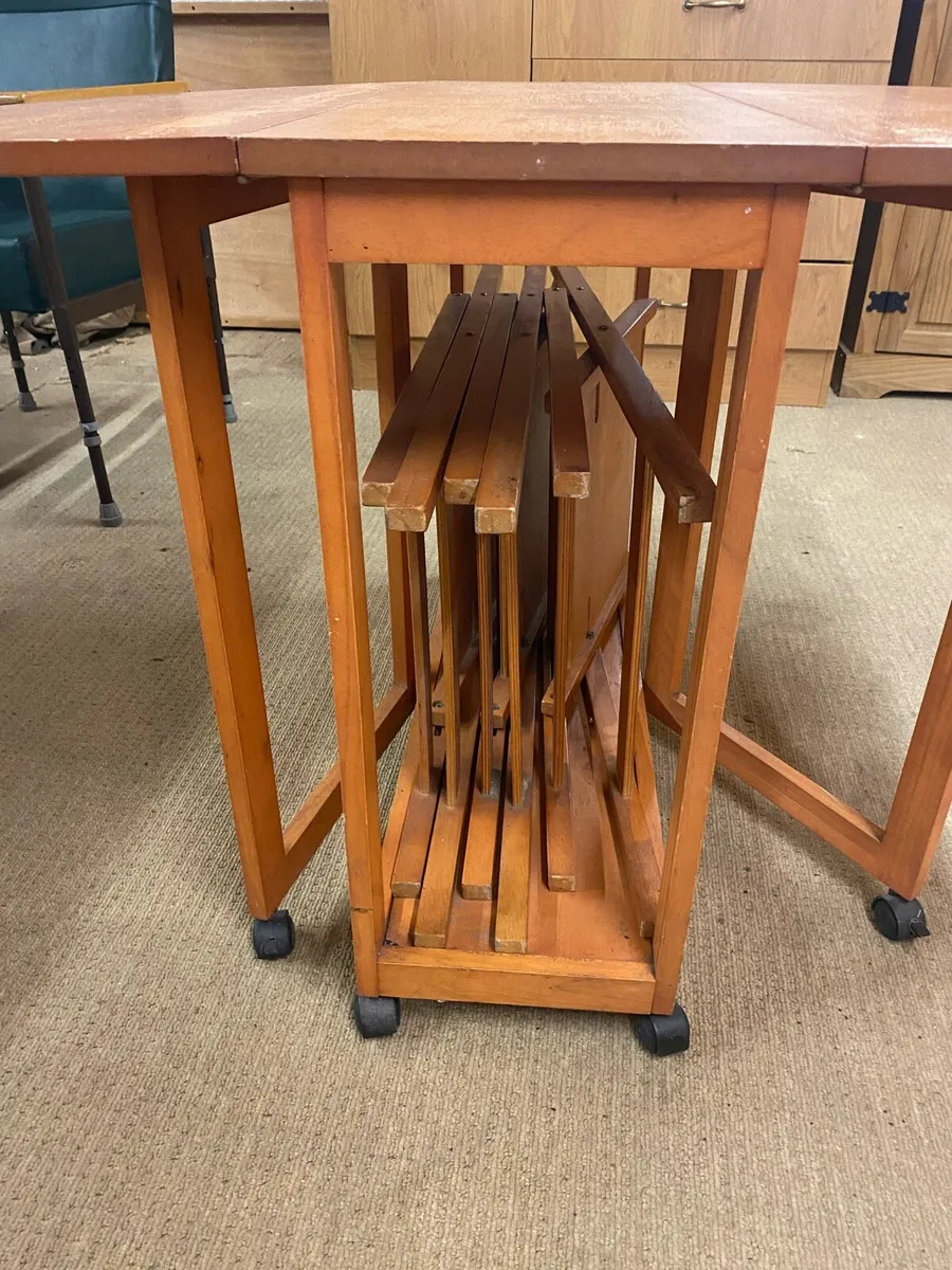 Dining table and chairs - Image 4