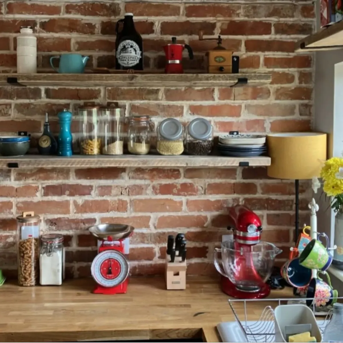 Reclaimed wood shelves for - Image 1