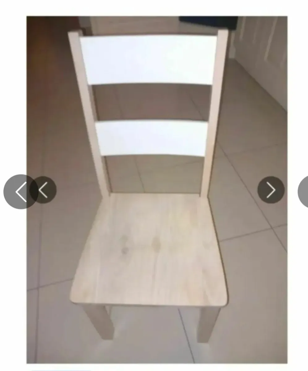 Kitchen table & 6 chairs - Image 2