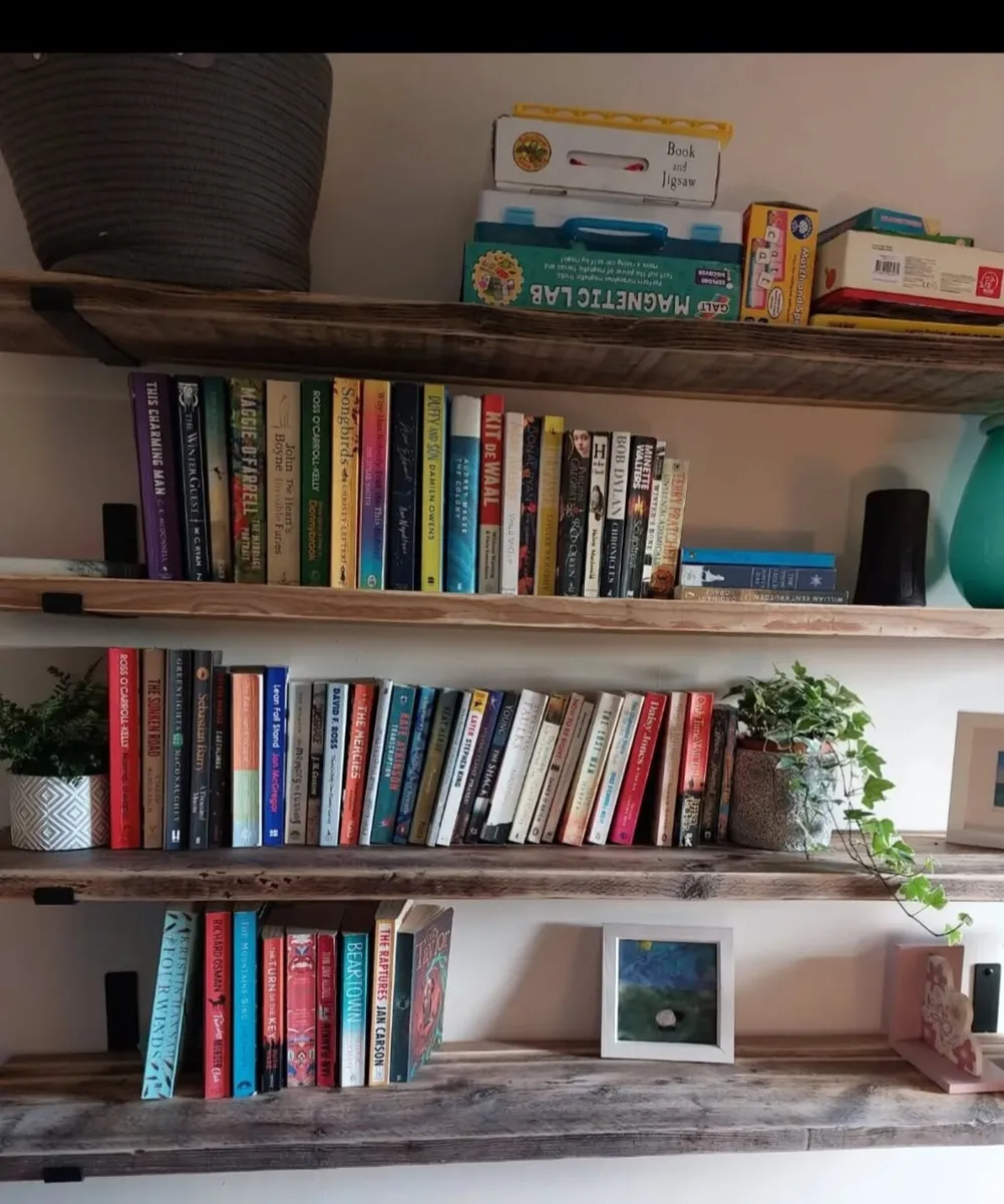 Reclaimed wood shelves for - Image 2