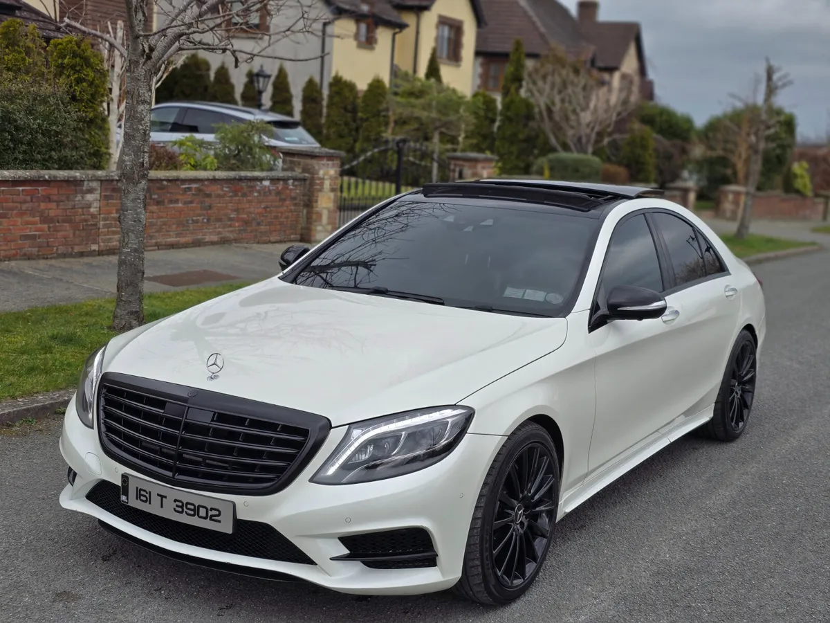 MERCEDES-BENZ S350 CDI AMG WHITE MAY P/X!! - Image 2