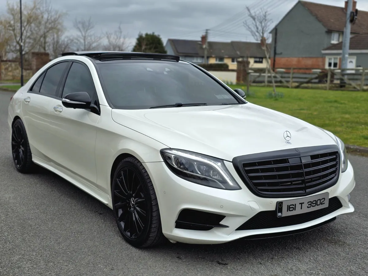 MERCEDES-BENZ S350 CDI AMG WHITE MAY P/X!! - Image 4