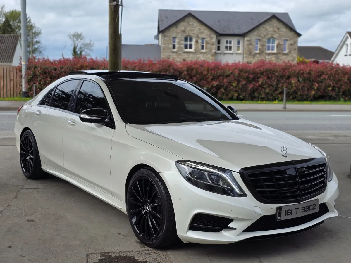 MERCEDES-BENZ S350 CDI AMG WHITE MAY P/X!! - Image 1