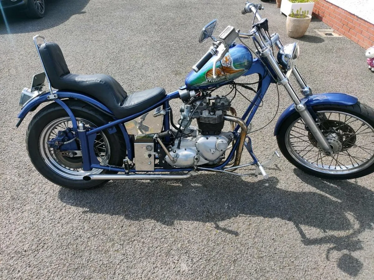 Triumph chopper - Image 1