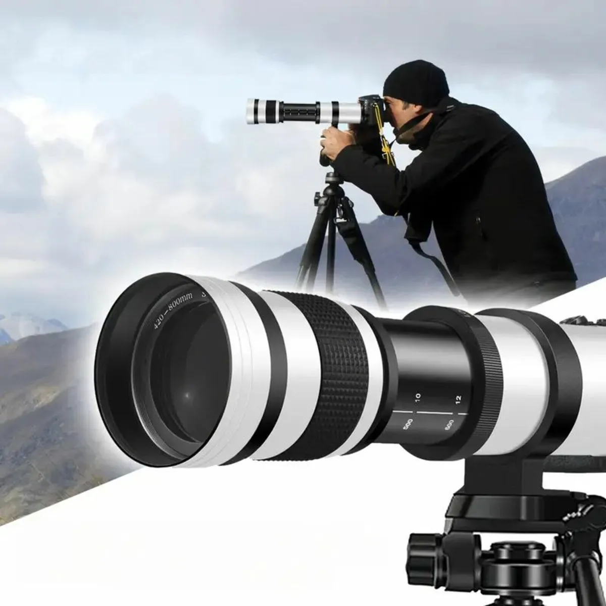 Eonix 420-800mm F/8.3-16 Telephoto Lens for Canon - Image 2