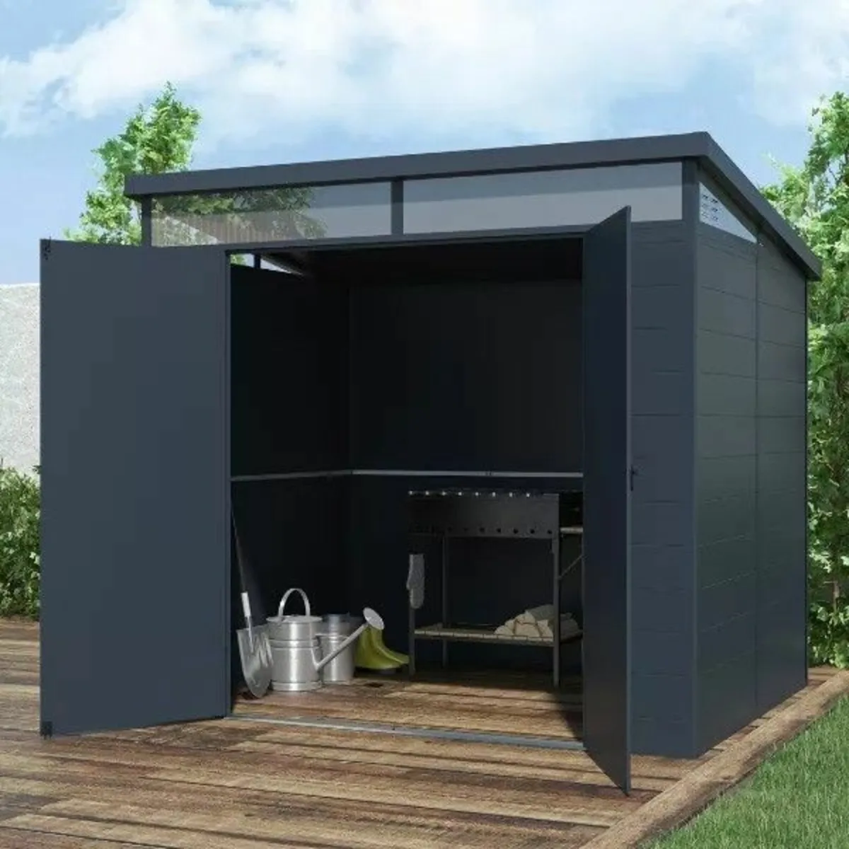 Plastic Garden Shed - Image 1