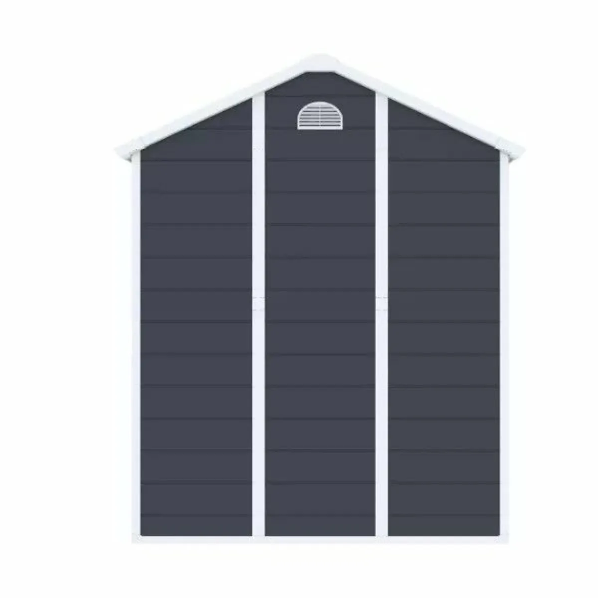 6″3′ x 6″4′ Plastic Garden Shed - Image 3