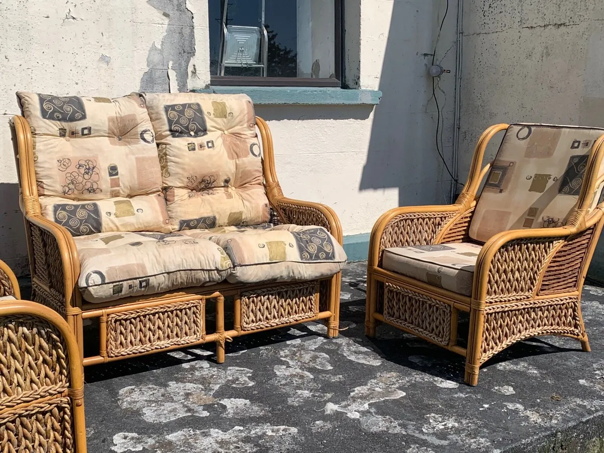 Wicker Patio Set - Image 3