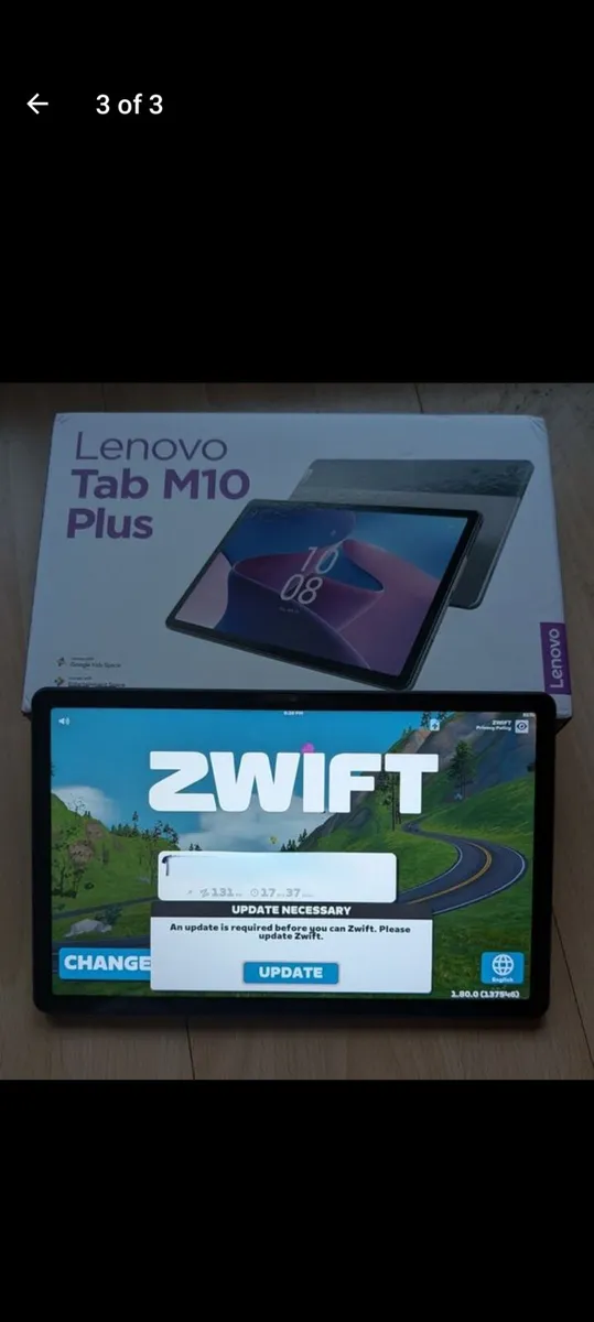 Wahoo kickr rollr + lenovo tab m10 - Image 3