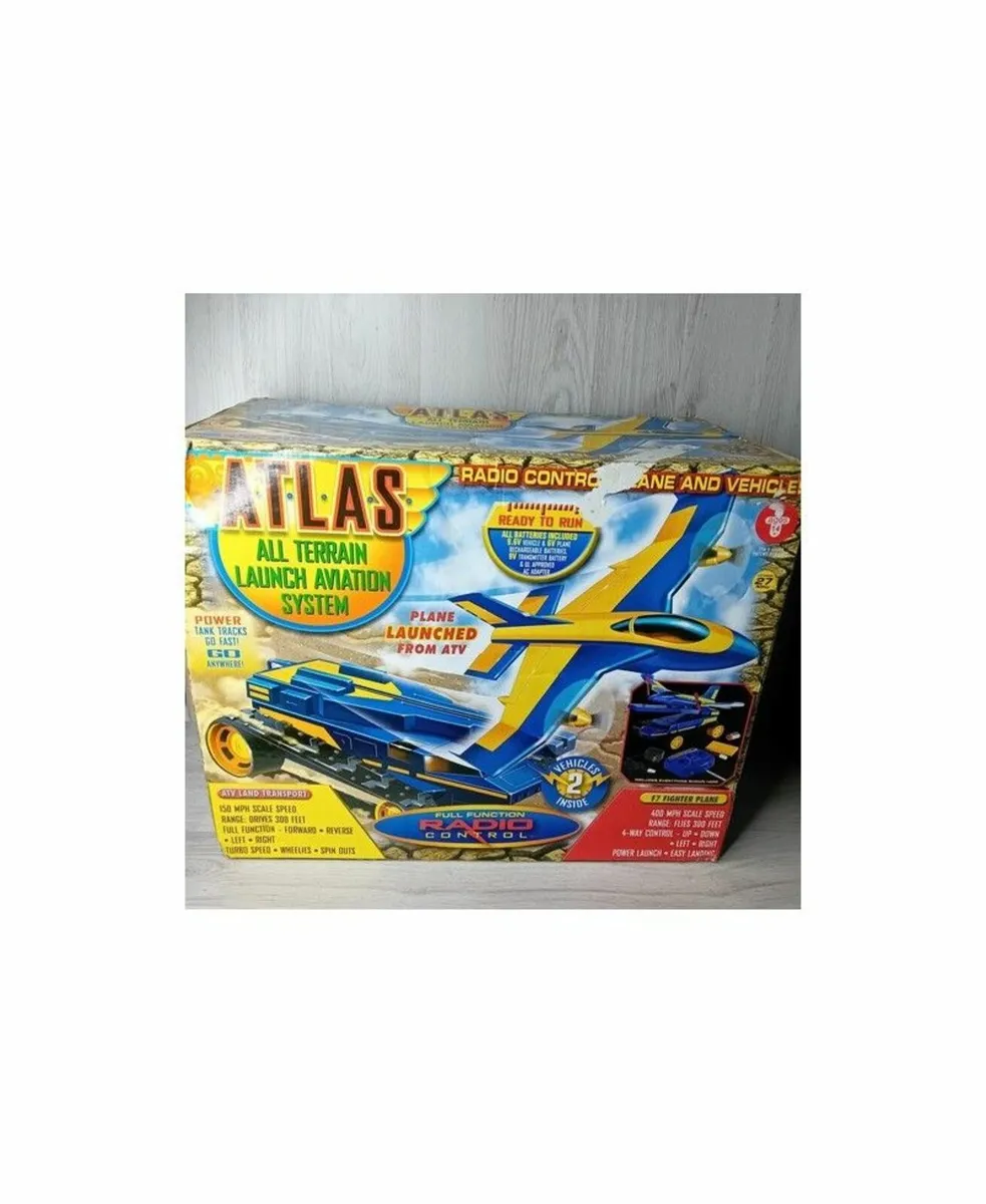 ATLAS RADIO CONTROLLED PLANE AND VEHICLE 2003 NEW